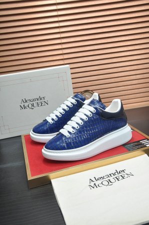 alexander mcqueen basket bleu 7aa12f