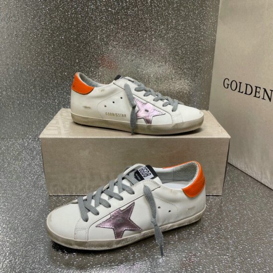 golden goose lacet orange 81da44