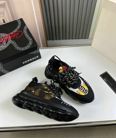 basket noir versace 4c0e50