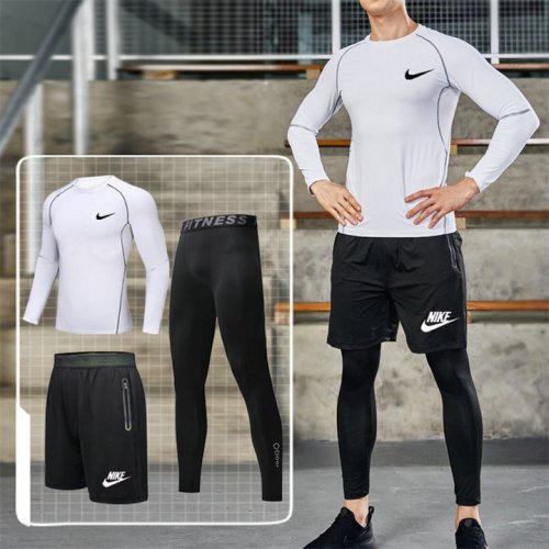 2025 ensemble nike gris homme NK012