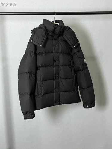 doudoune moncler femme longue noir fourrure 2062618