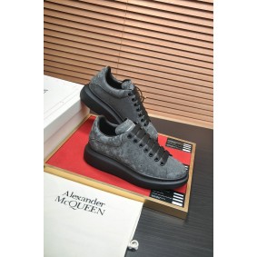 alexander mcqueen basket noir daim 19bc0d