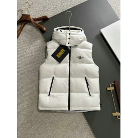 doudoune moncler sans manche blanche 2107379