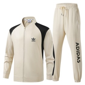 ensemble adidas beige homme AD027