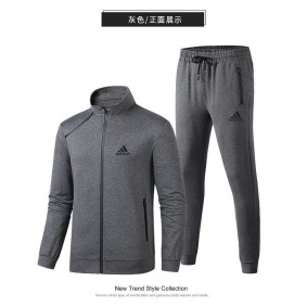 ensemble adidas bleu clair homme AD089